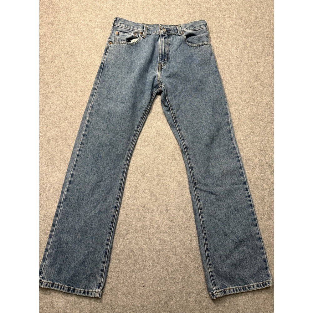 Levi's 517 Jeans Mens 32x32 Bootcut Blue Denim Western Cowboy Y2K